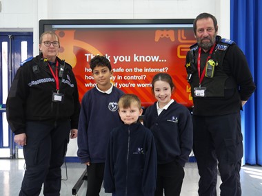 Police visit Stokesay